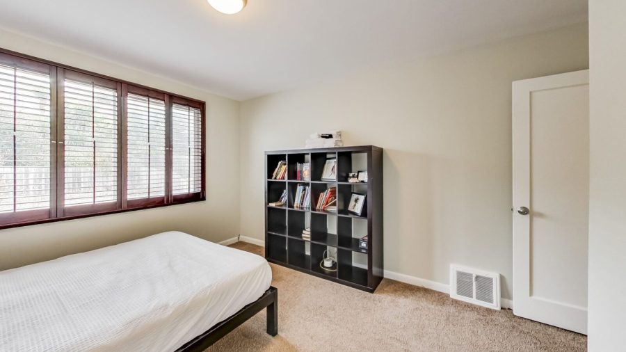 Bedroom "K" with queen-sized bed...