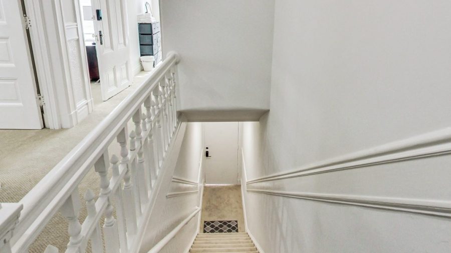 the flat is on the 2nd level of the house.