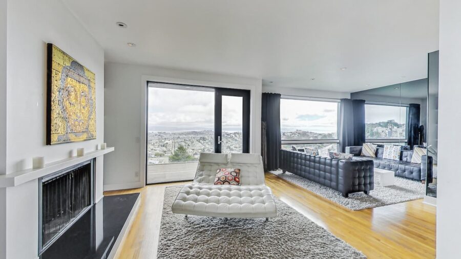 Open concept living/dining