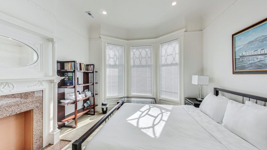 Bedroom 1 is a spacious room which faces Page street