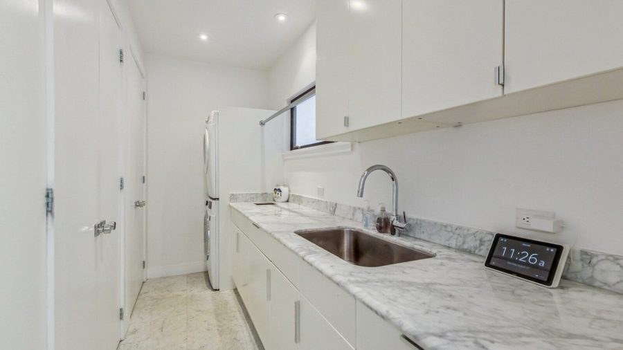 Main floor laundry room. 