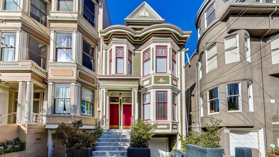 Victorian building right in the heart of Haight Ashbury 