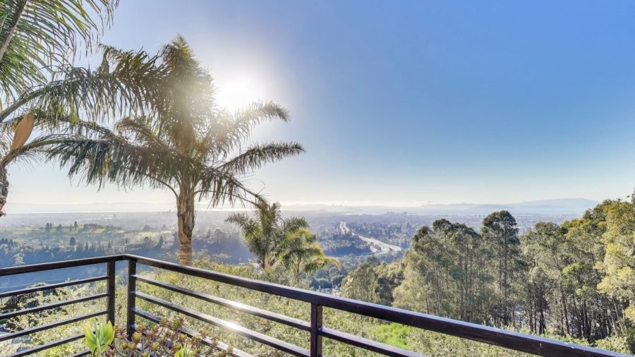 Gorgeous view of the Bay from the master bedroom terrace