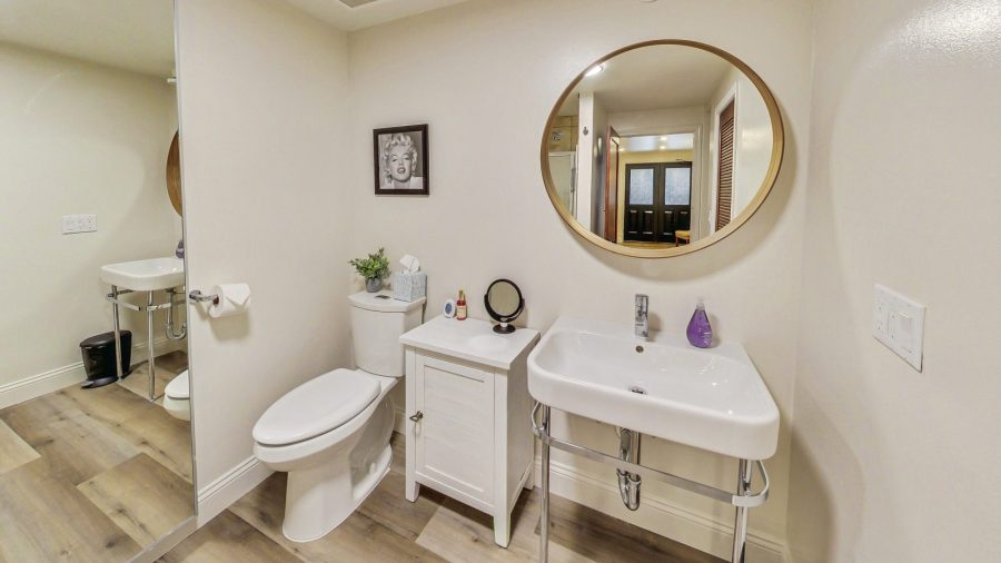 Full Bathroom with Standing Shower stall