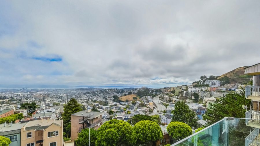 Panoramic view from the main level