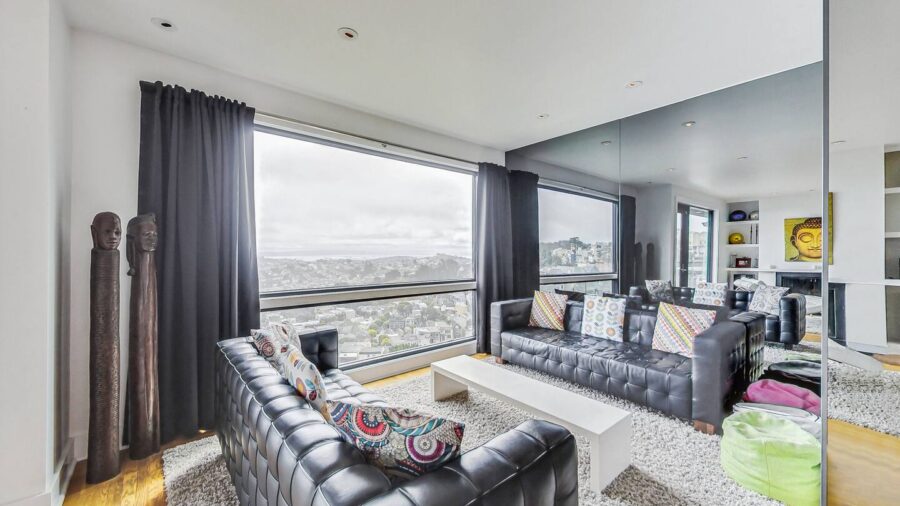 Open concept living/dining