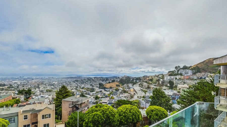 Panoramic view from the main level