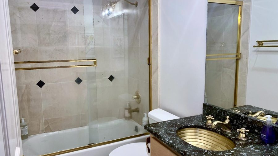 One-of-a-kind brass sink