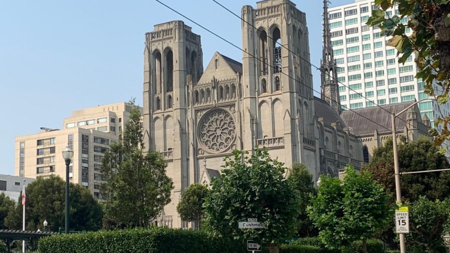 Across the Street from Grace Cathedral