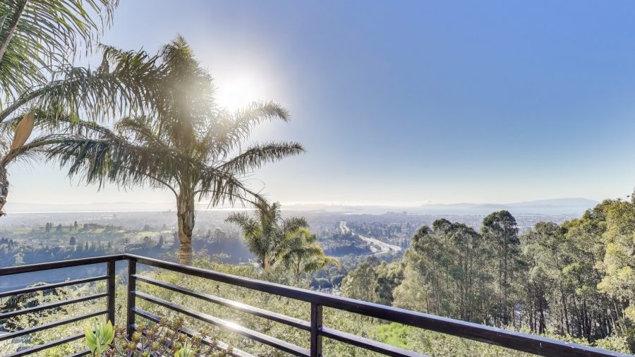 Gorgeous view of the Bay from the master bedroom terrace
