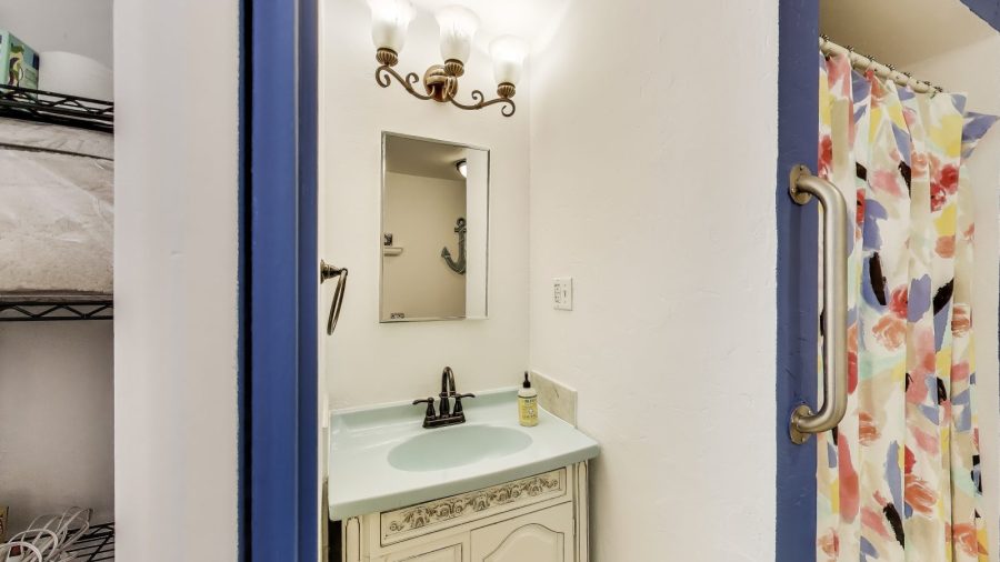 Bathroom vanity.