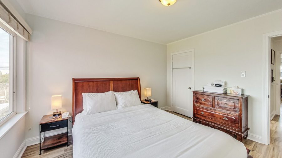 Plenty of closet and dresser space to unpack and get settled in.