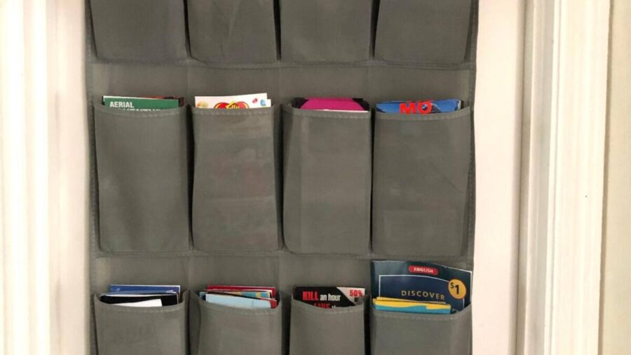 Door in hallway with lots of cool tourist pamphlets with activities and attractions in and around SF.  Open this door, take the steps down to the basement and find the laundry area - we supply the detergent pods!