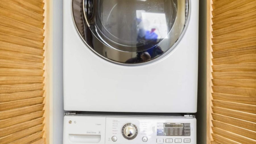 Washer and dryer