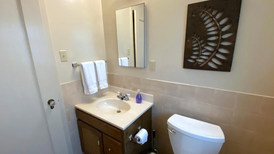Bathroom with shower...