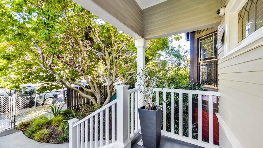 Front porch.