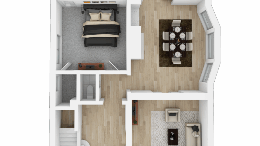 First level Floor plan
