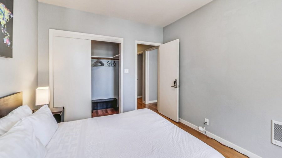 Plenty of closet space