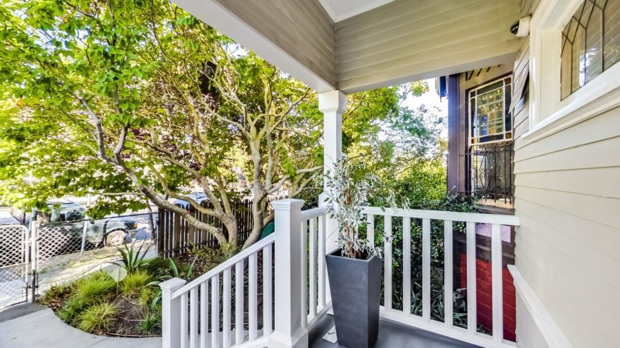 Front porch.