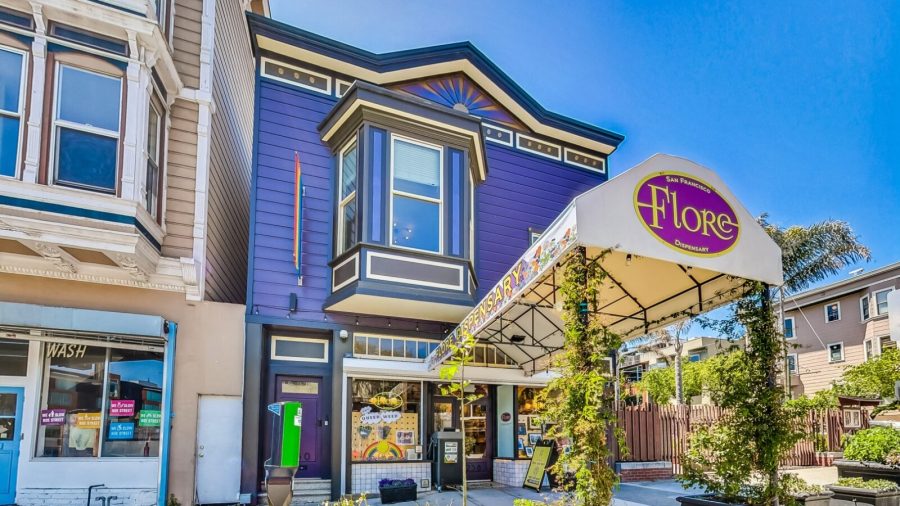Nestled above the flore Dispensary on noe street, this is an oasis in a cozy part of the bustling Castro Neighborhood