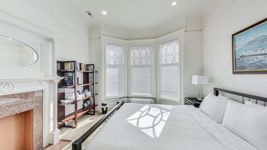 Bedroom 1 is a spacious room which faces Page street
