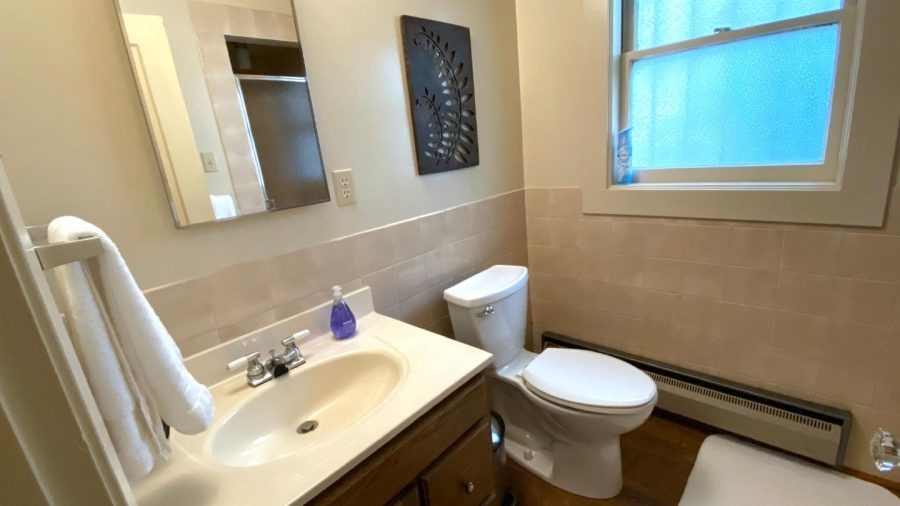 Bathroom with shower...