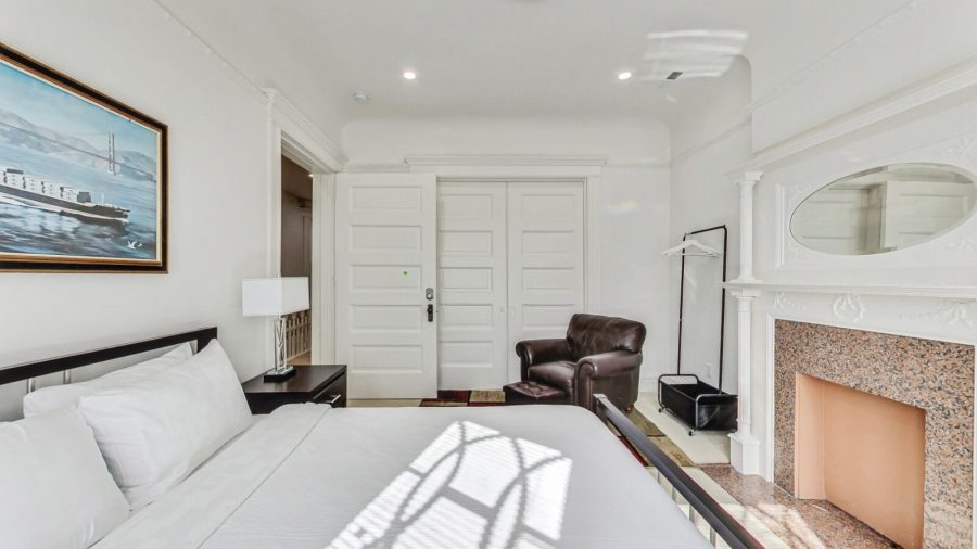 Bedroom 1 is a spacious room which faces Page street