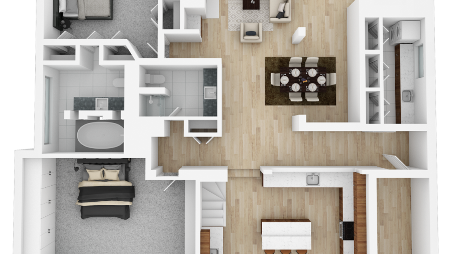 Main level Floor Plan