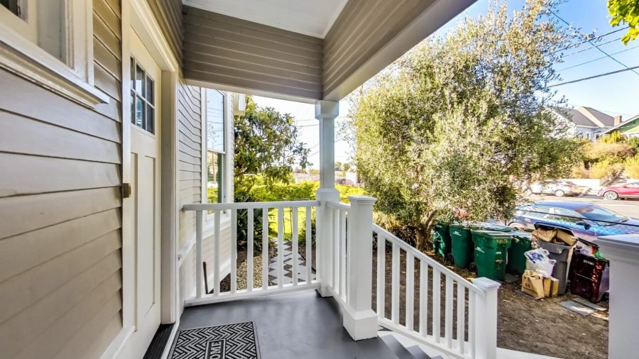 Front porch.