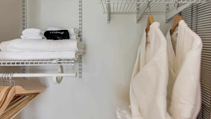 Large and bright bedroom with queen-sized bed, view overlooking Castro St. and 18th, TV with Dish Network and Netflix...