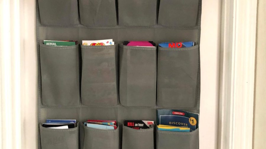 Door in hallway with lots of cool tourist pamphlets with activities and attractions in and around SF.  Open this door, take the steps down to the basement and find the laundry area - we supply the detergent pods!