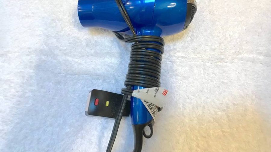 Hair dryer for use during your visit...