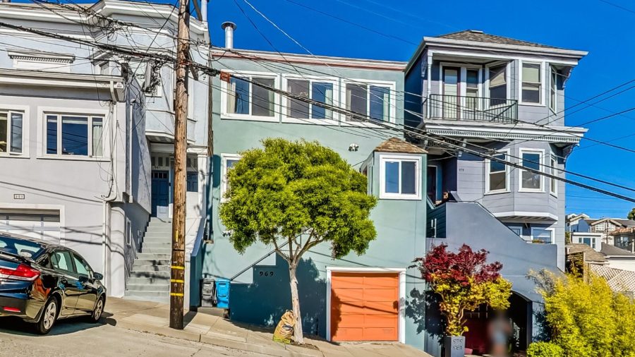 Traditional building for the quiet residential neighborhood
