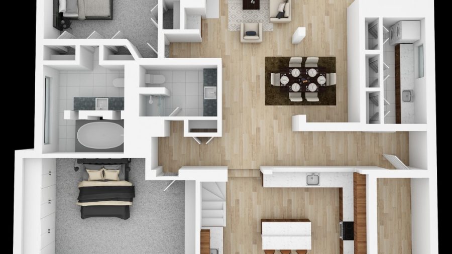 Main level Floor Plan