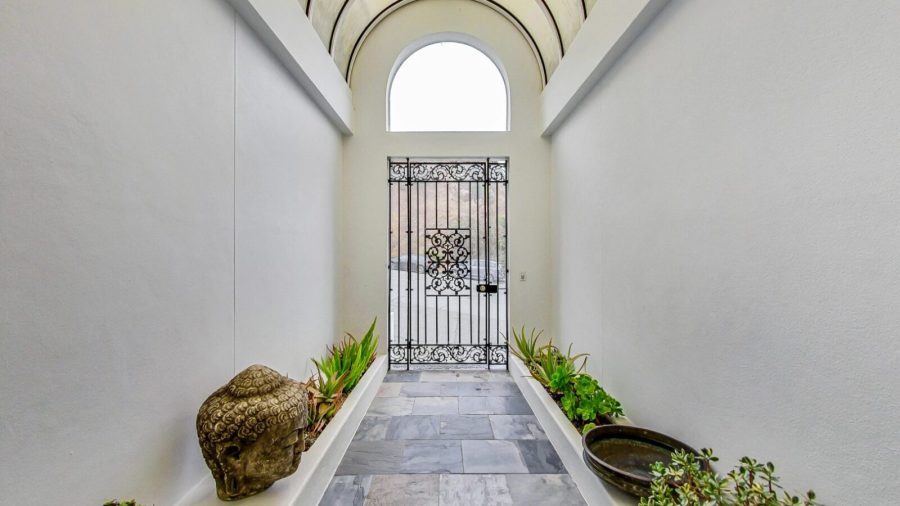 Entry foyer from the street.