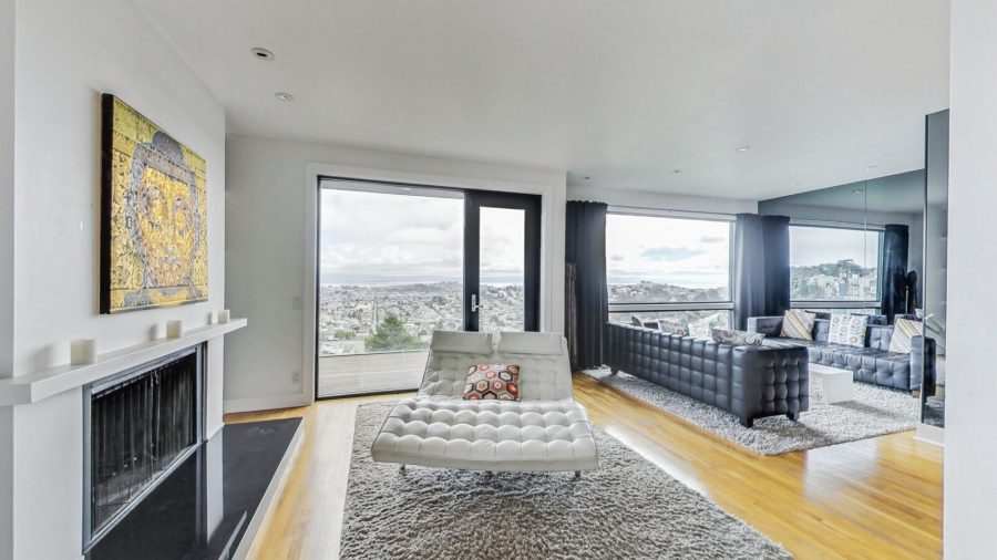 Open concept living/dining