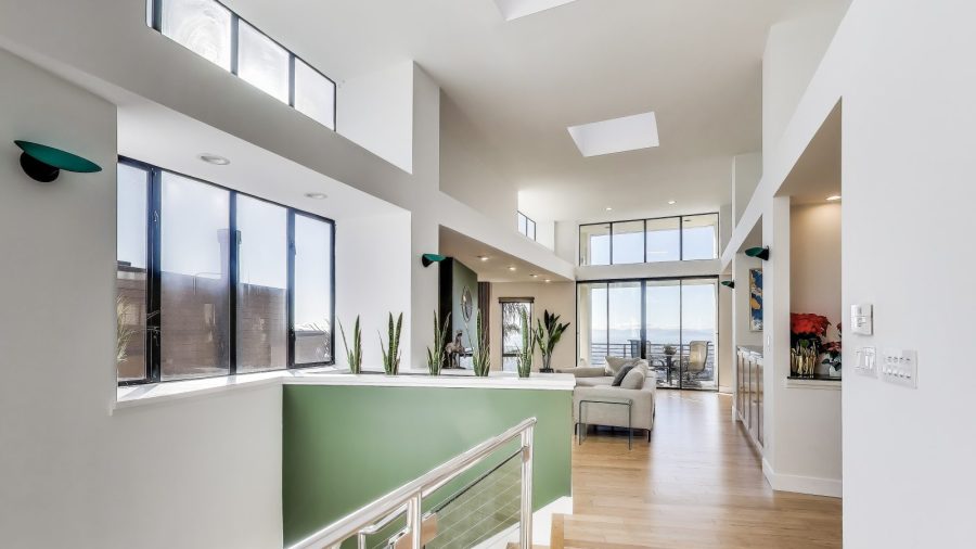 The view as you enter the home