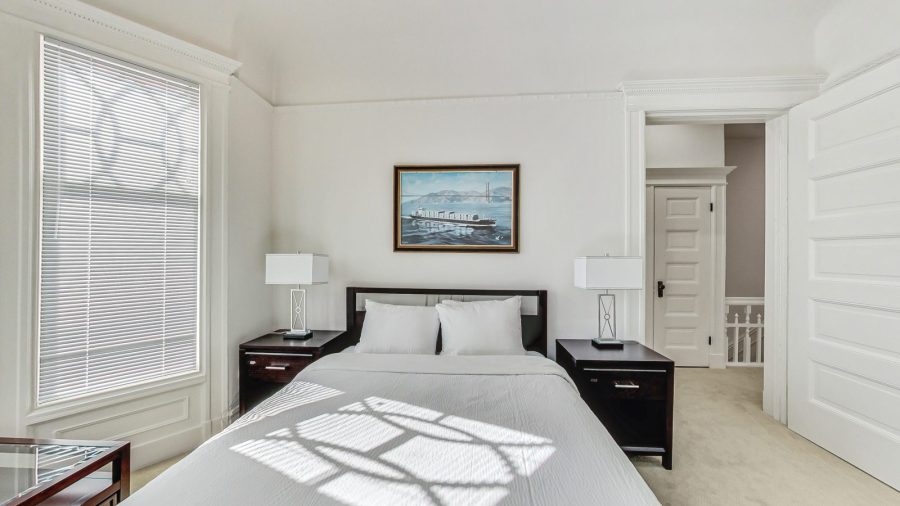 Bedroom 1 is a spacious room which faces Page street