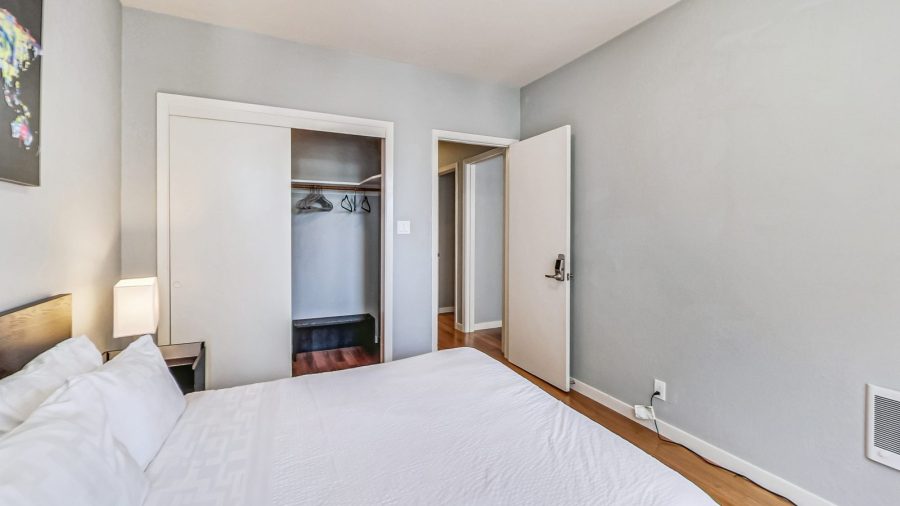 Plenty of closet space