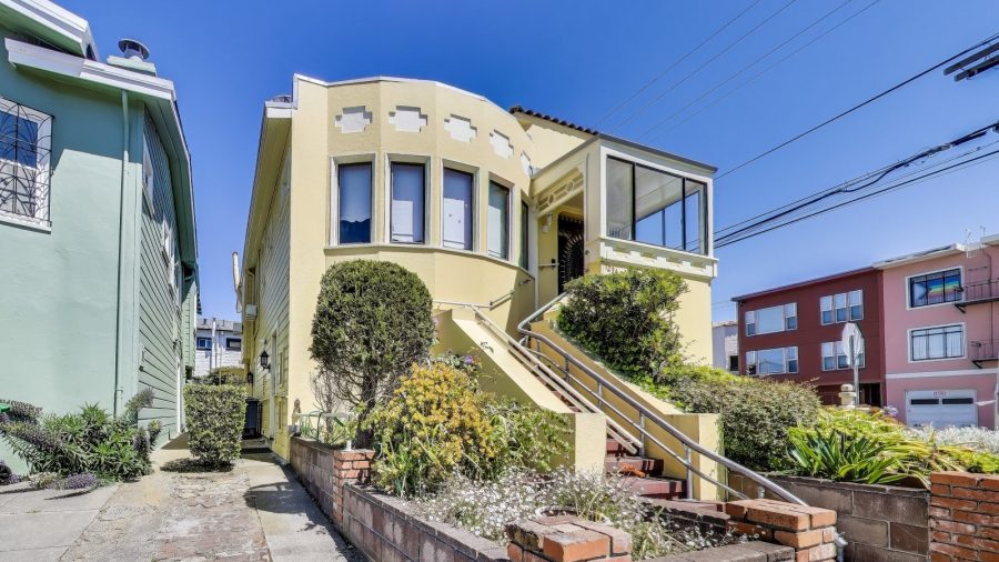 You'll enter your private studio from a side entrance  to the building.  There is a yellow door with a secure digital lock which will have your own private code.