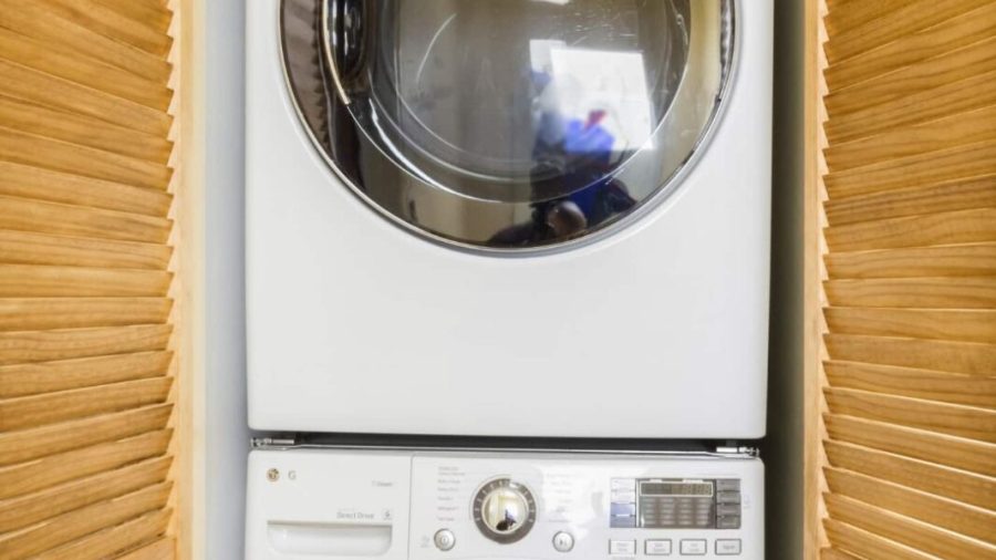 Washer and dryer