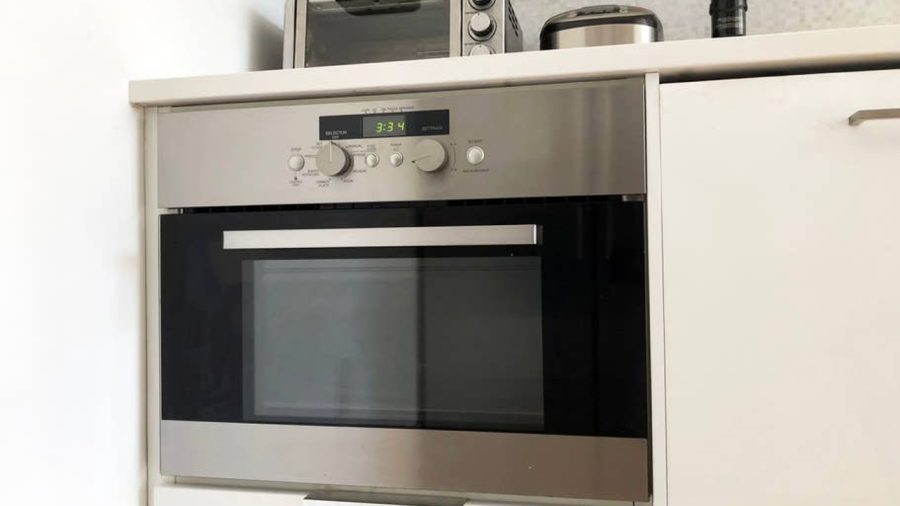 Kitchen - built in microwave