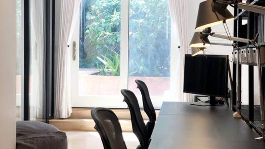 Laptop friendly workspace