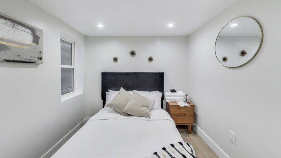 Lower level Main bedroom with Queen bed