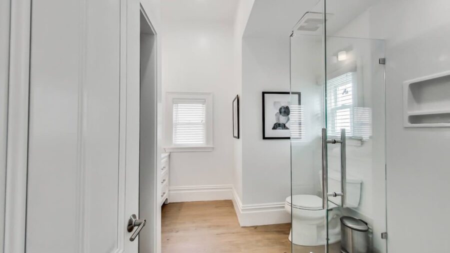 Master bathroom.  Amazing shower